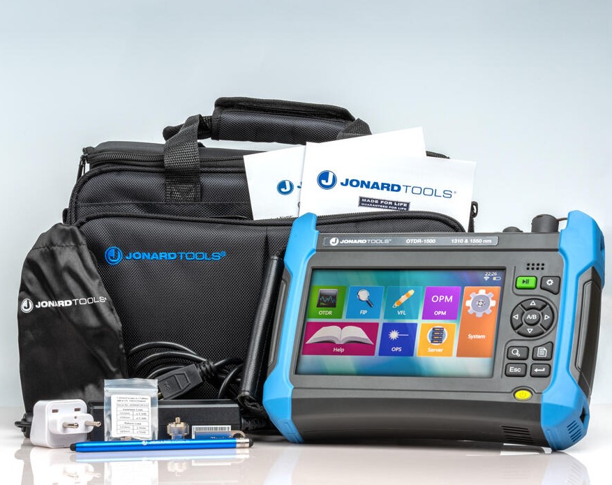 Jonard Professional Multi-Function OTDR 1310/1550 nm from GME Supply